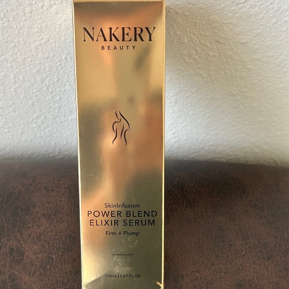 Nakery SkinInfusion Power-Blend Serum Elixir 5.07 oz PLUMP & FIRM  Sealed Box